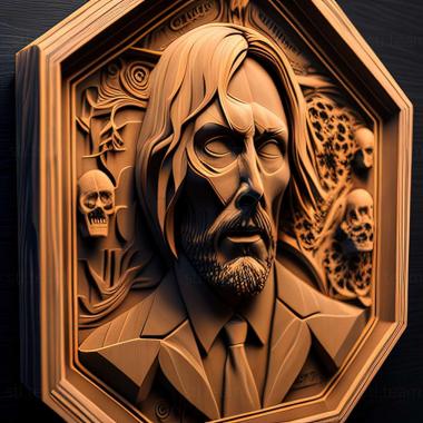 3D model John Wick Hex game (STL)